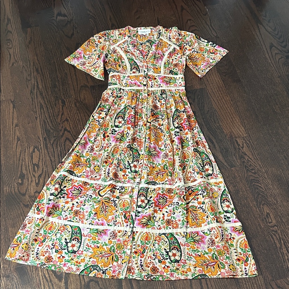 ba&sh Multicolor Floral Maxi Dress
